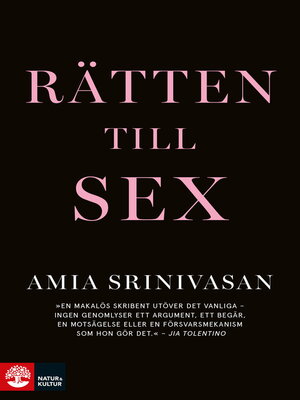 cover image of Rätten till sex